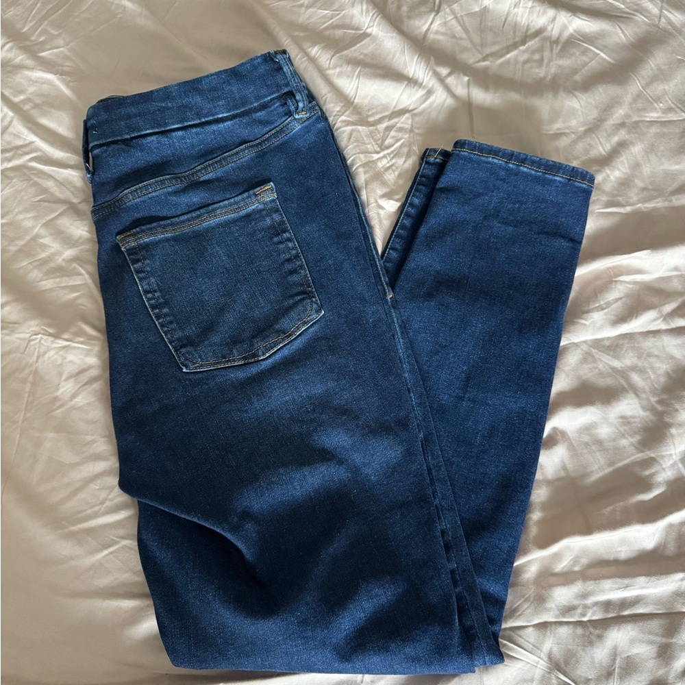 Good American pull on jeans Classic Blue Women's Jeans size large - Picture 9 of 11